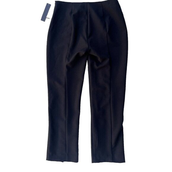 Supply & Demand Womens Black Slit Front Flat Ankle Pants Size 2 - Picture 3 of 16